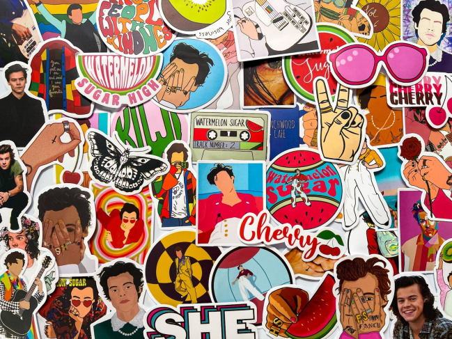 Pack fo 50 Harry Styles Stickers