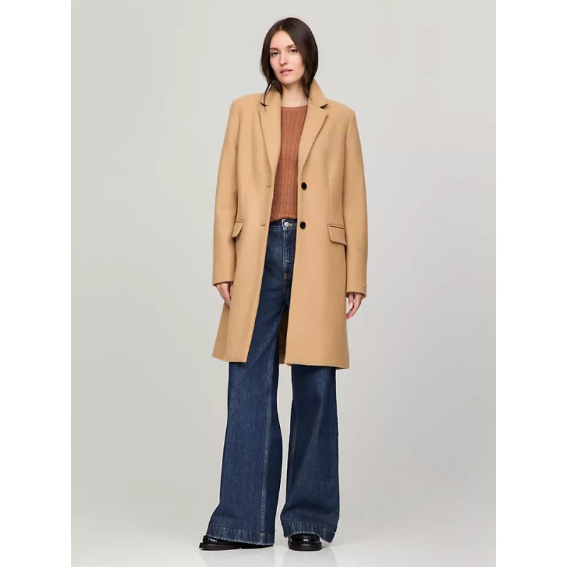 Tommy Hilfiger Classic Wool-Blend Coat
