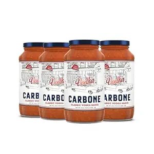 A four-pack of Carbone Classic Vodka Pasta Sauce