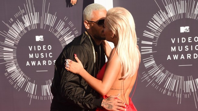 Chris Brown and Rita Ora