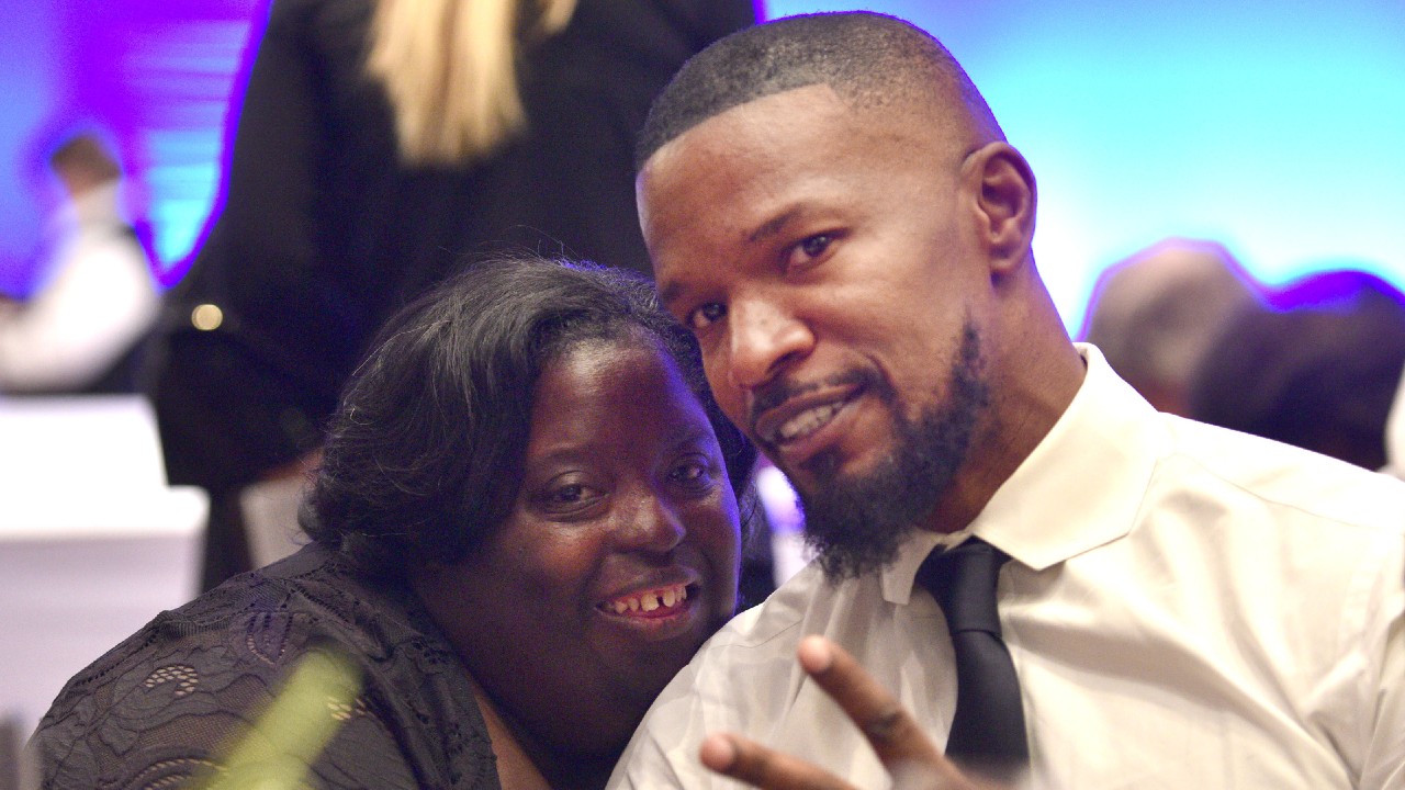 Jamie Foxx and his sister DeOndra Foxx