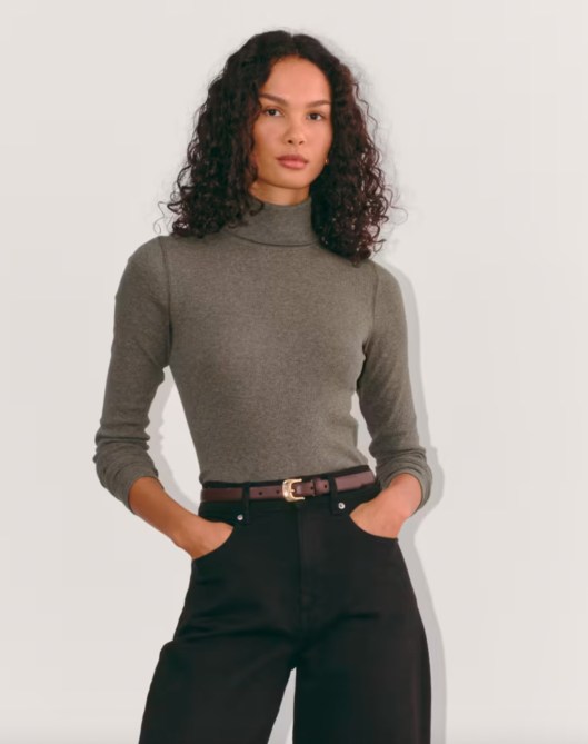 The Luxe Rib Turtleneck