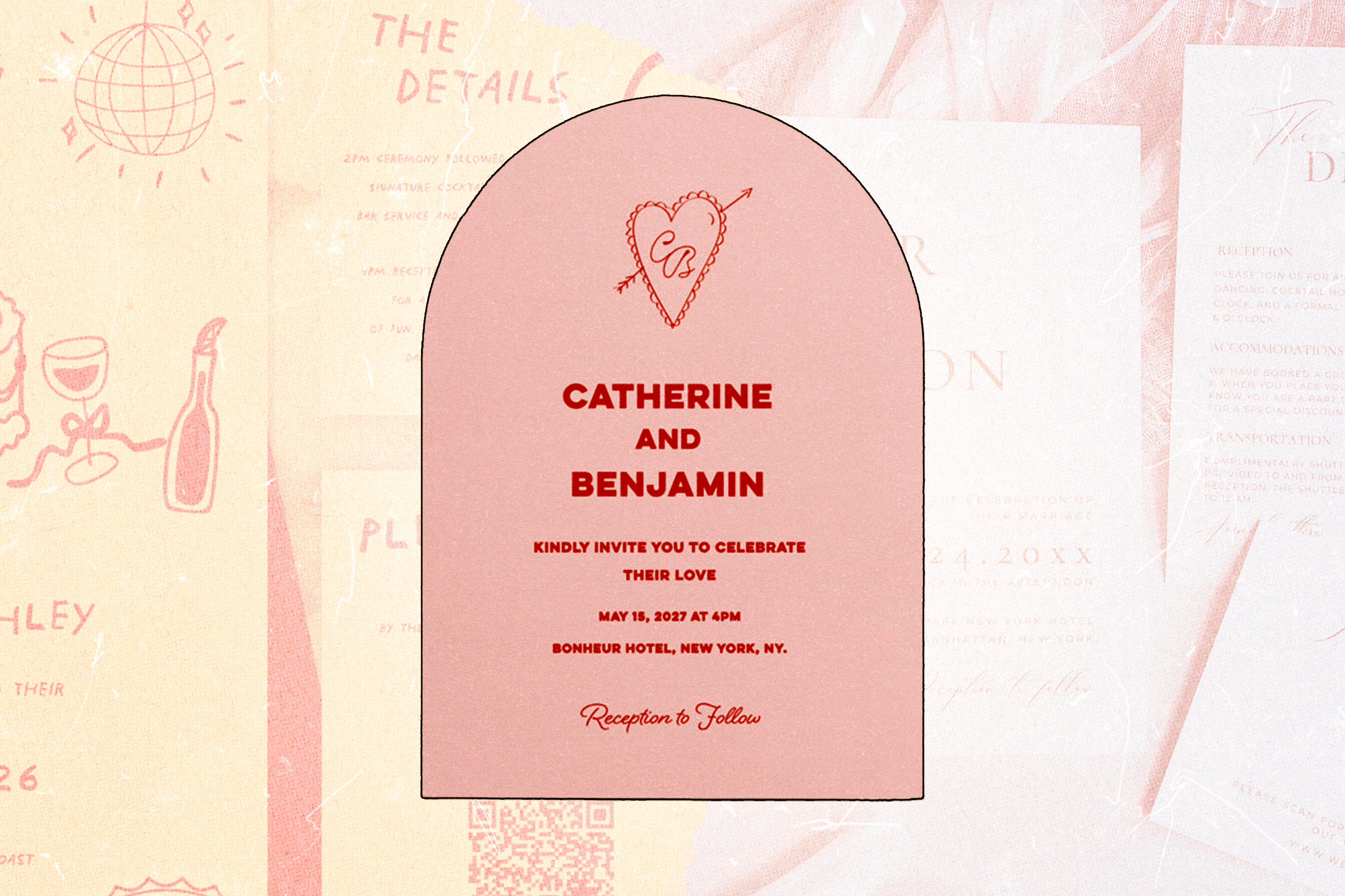 Minimalist Wedding Invites