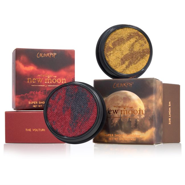 Red and yellow tie dye shades of the Super Shock Shadow.