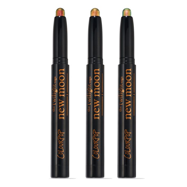 Multichrome Shadow Stix in black tubes.