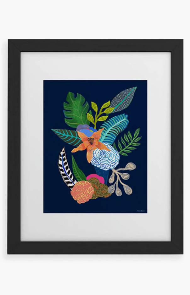 Deny Designs Walk This Earth Framed Wall Art