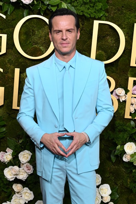 Andrew Scott during the 82nd Annual Golden Globes held at The Beverly Hilton on January 05, 2025 in Beverly Hills, California.