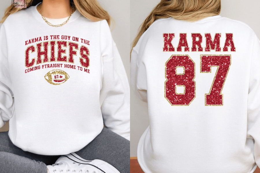 Karma is the Guy On The Chiefs Sweatshirt