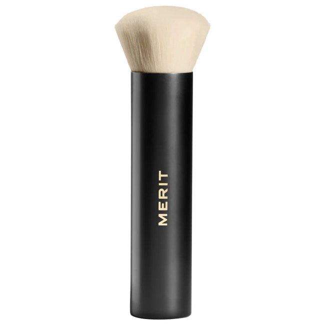 Merit No. 1 Blending Brush with a black handle.