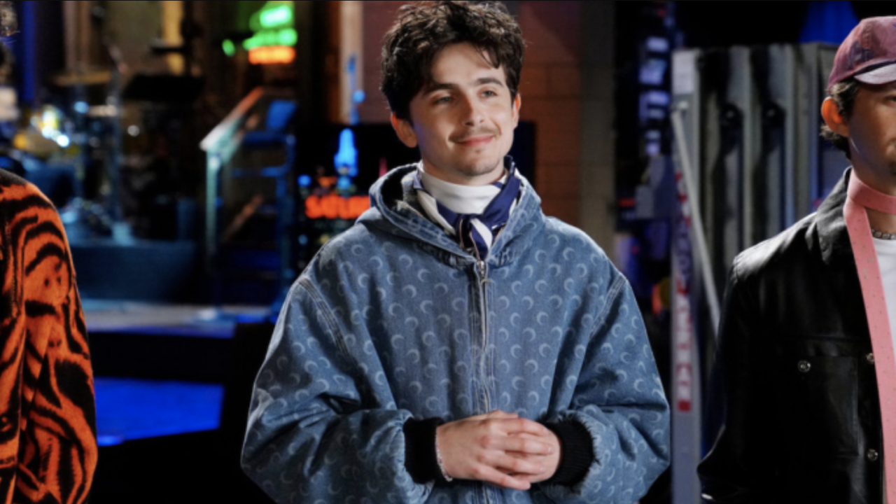 Timothée Chalamet on SNL