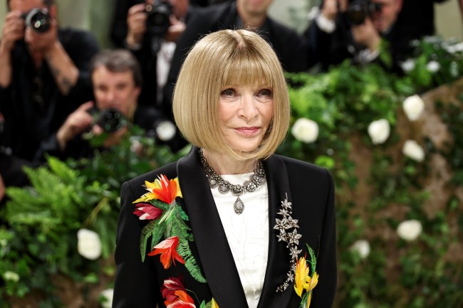 Anna Wintour attends The 2024 Met Gala Celebrating "Sleeping Beauties: Reawakening Fashion" at The Metropolitan Museum of Art on May 06, 2024 in New York City.