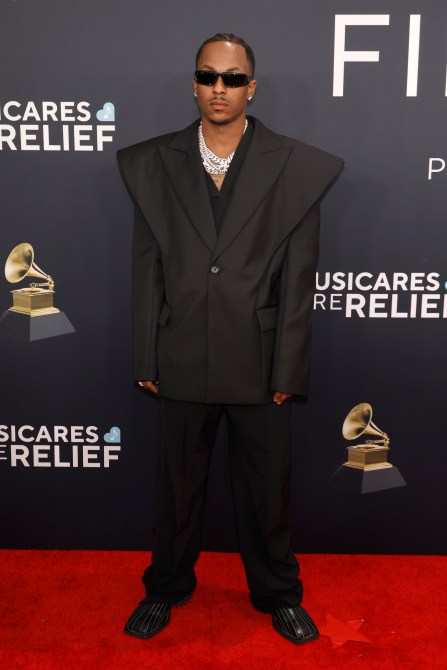 Rich the Kid at the 2025 Grammys.
