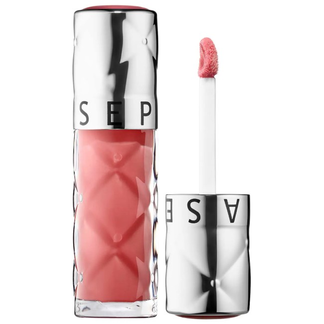 Sephora Collection Outrageous Plump Hydrating Lip Gloss in Pink Pout.