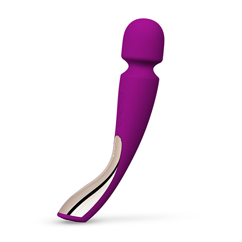 A purple massage sex toy