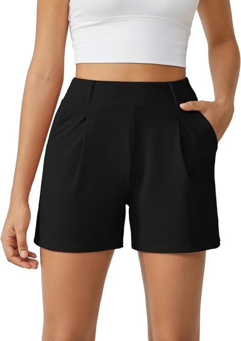 G4Free Dressy High-Waisted Shorts