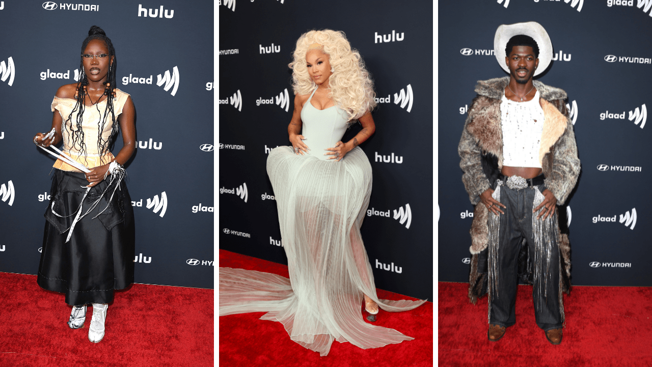 doechii, tanner adell, lil nas x at the glaad media awards