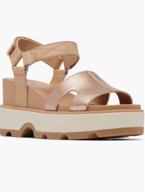 Sorel Joanie IV Ankle Strap Platform Wedge Sandal 