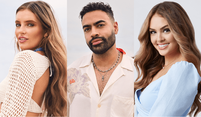 Justin, Susie, Lexi on Bachelor in Paradise 2025