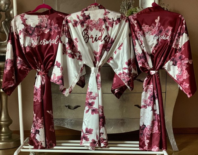 Lamariee New York Floral Bridesmaid Robes
