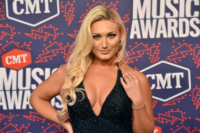 NASHVILLE, TENNESSEE - JUNE 05: Brooke Hogan attends the 2019 CMT Music Awards at Bridgestone Arena on June 05, 2019 in Nashville, Tennessee.