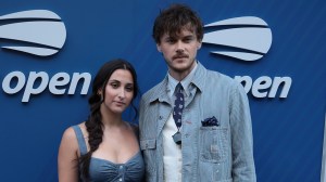 NEW YORK, NEW YORK - SEPTEMBER 4: Chris Briney and Isabel Machado attend day twelve of the 2025 US Open Tennis Championships at USTA Billie Jean King National Tennis Center on September 4, 2025 in Flushing Meadows, Queens, New York City.