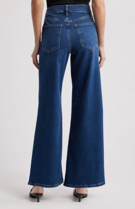 FRAME Le Slim Palazzo High Waist Wide Leg Jeans