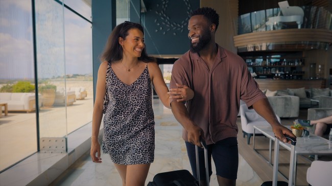 Love is Blind: UK: Season 2. (L to R) Katisha, Javan, in Love is Blind: UK: Season 2.