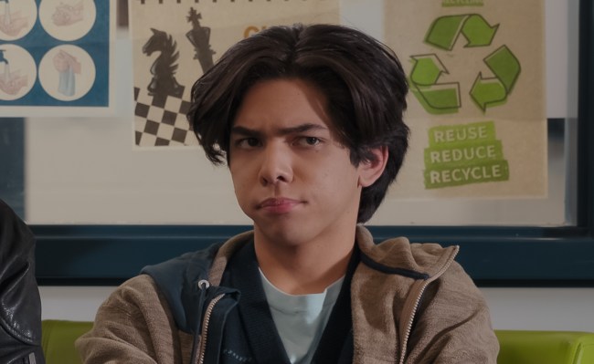 My Life with the Walter Boys. (L to R) Isaac Arellanes as Isaac and Myles Perez as Lee in episode 107 of My Life with the Walter Boys. Cr. Courtesy of Netflix/© 2023 Netflix, Inc.