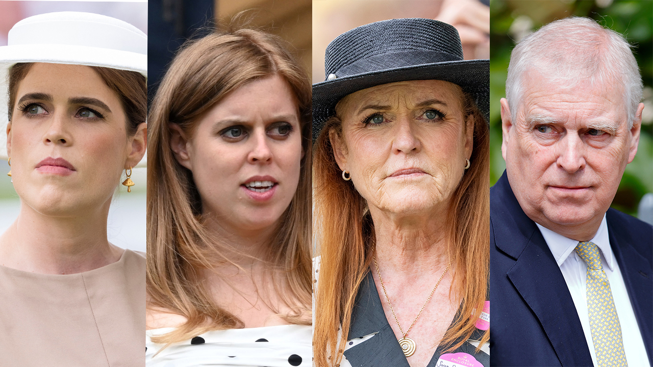 Princess Eugenie, Beatrice, Sarah Ferguson, Prince Andrew