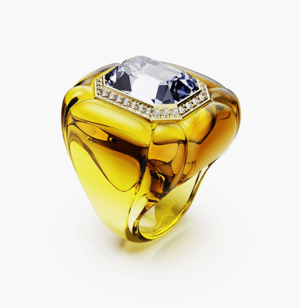 Swarovski Dulcis Crystal Cocktail Ring