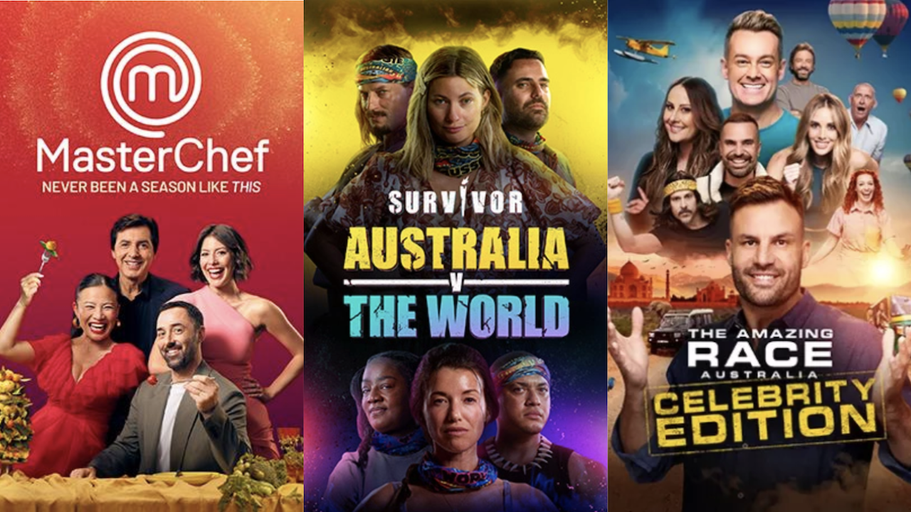 Network 10 Series: MasterChef, Australian Survivor, and The Amazing Race: Australia