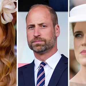 Princess Beatrice, Prince William and Princess Eugenie