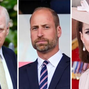 Andrew, Prince William, Kate Middleton