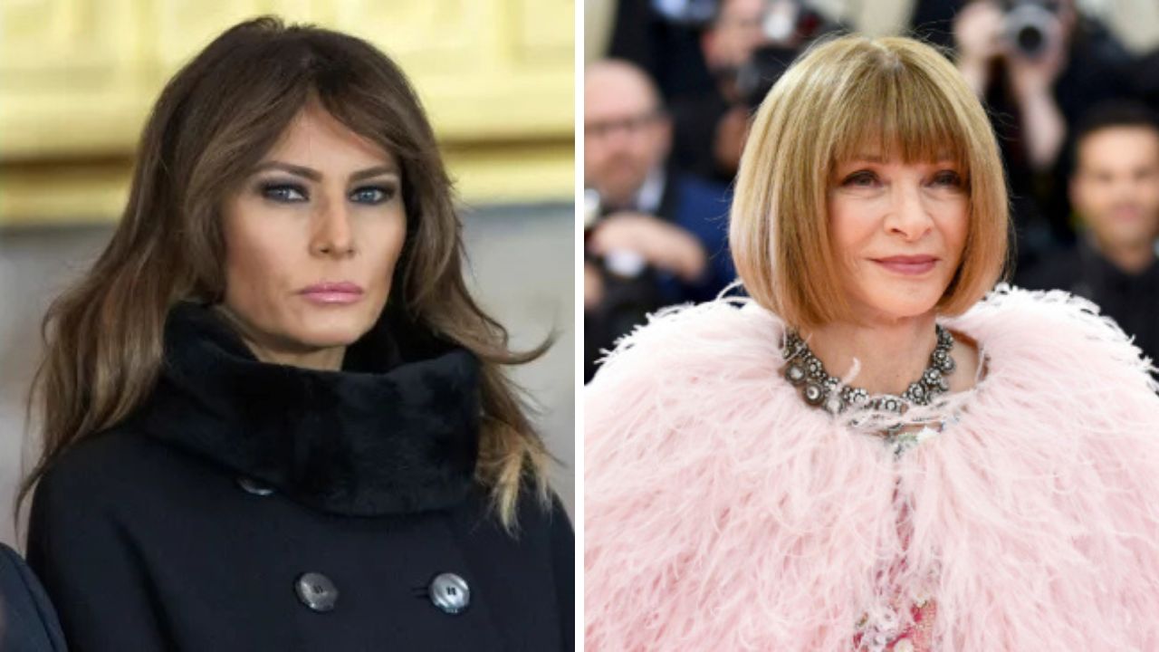 Melania Trump and Anna Wintour